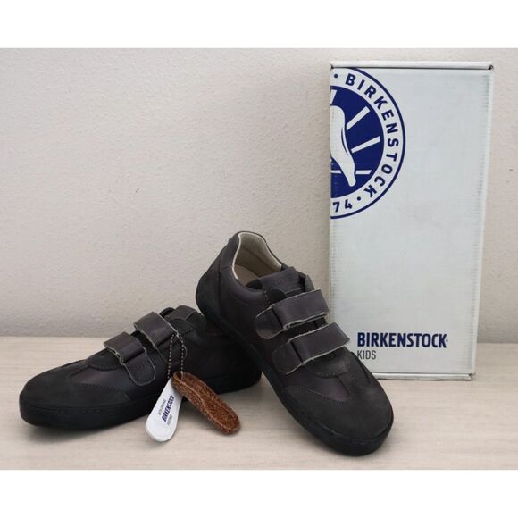 Birkenstock 1007219 Kids Sz EUR 34 US 3 Asphalt Davao Leather/Suede Shoes - Picture 1 of 15